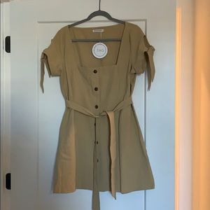 Tan Toby Heart Ginger Milana Mini Dress
